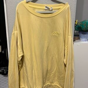 Roxy yellow crew neck